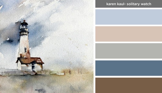 Art Inspired Palette: Karen Kaul-Solitary Watch